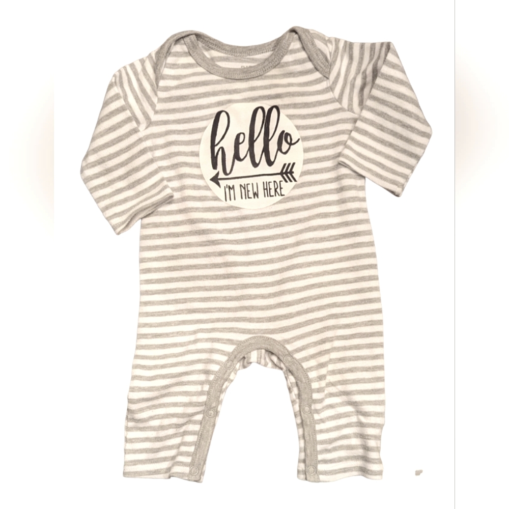 Baby romper size 6 months Hello, I'm New Here